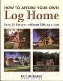 how to afford your own log home